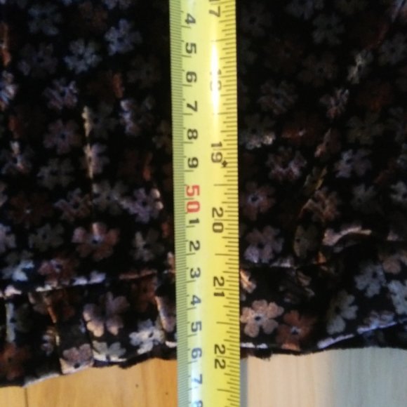 NWT Madewell Velvet Tulip Sleeve Ruffle Top XS - Picture 6 of 10